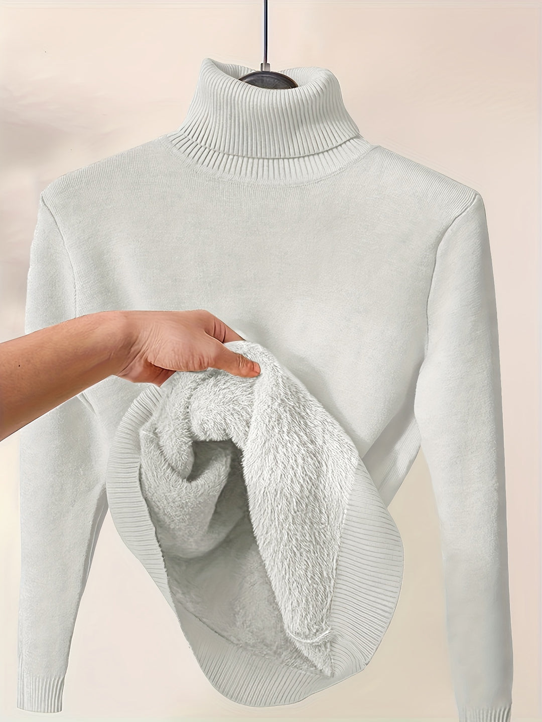 Warmer Lässiger Damen Rollkragenpullover