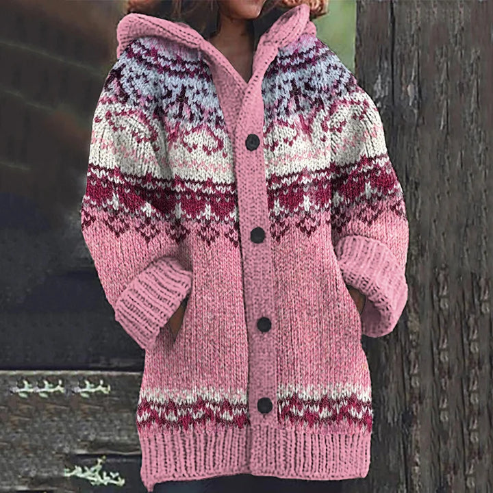 Ella Kuschelige Damen Strickjacke
