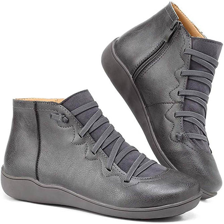 Nina Ergonomische Trendige Damen Knöchelstiefel