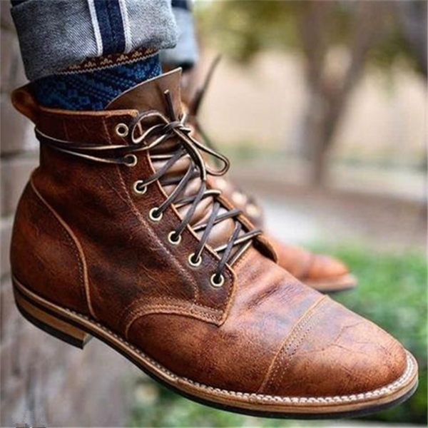 Owen Klassische Damen Lederstiefel
