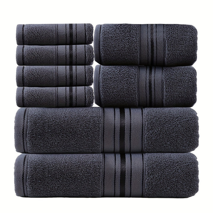 Weiche Damen Badetuch-Set 8-teilig