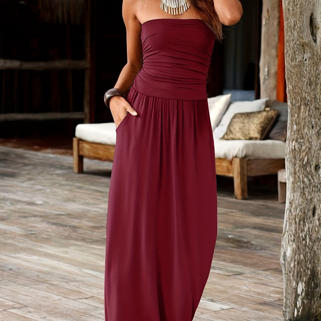 Elegant Damen Maxikleid