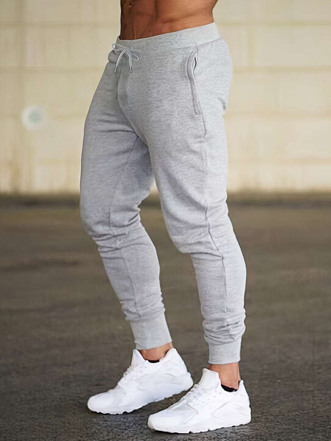 Bequeme Sportliche Herren Jogginghose mit Taschen