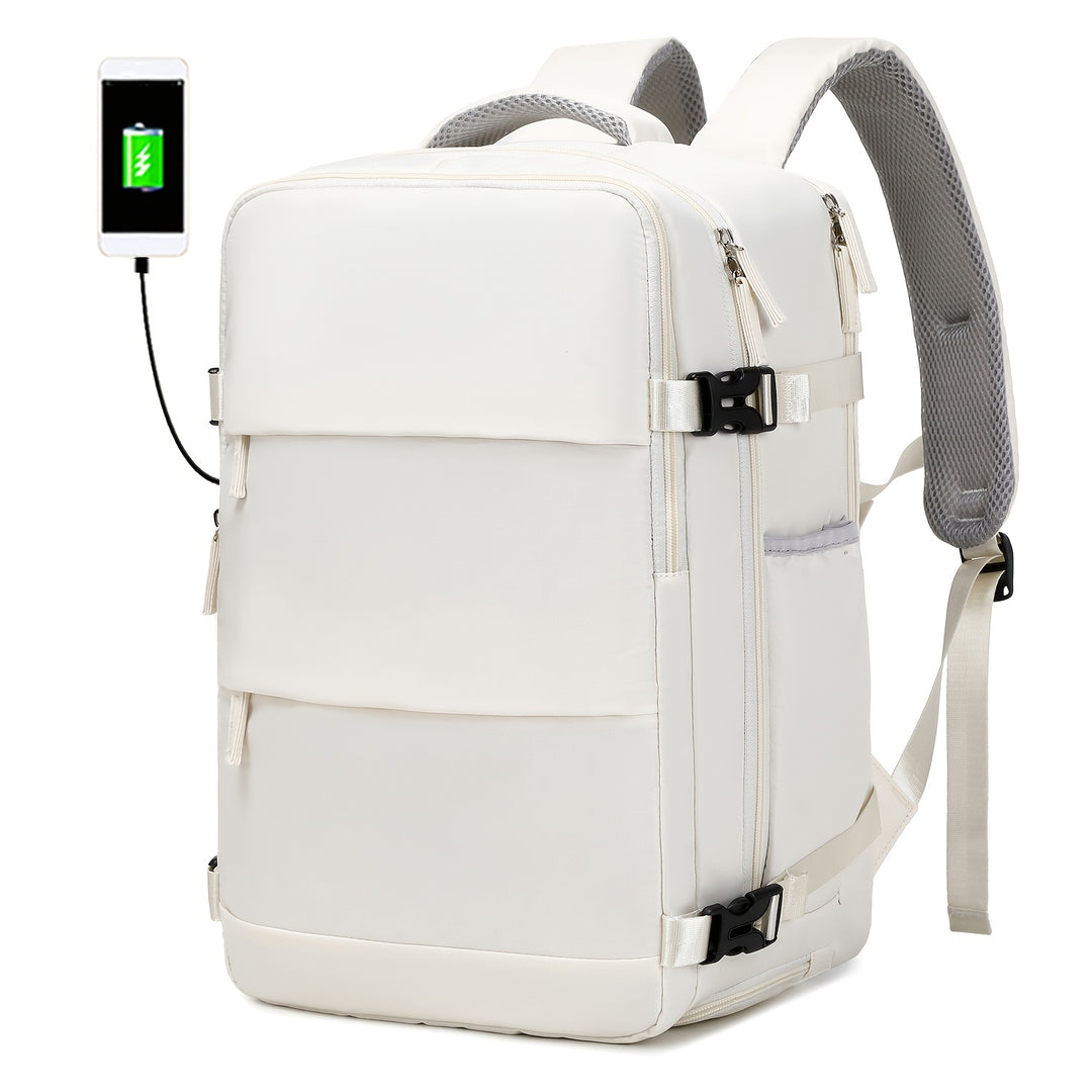 Praktischer Damen Reiserucksack mit Schuhfach und Laptopfach