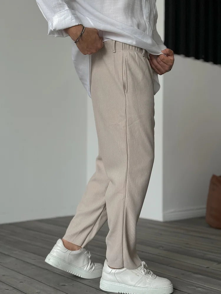 Stefano Luxuriöse Weiche Herren Hose
