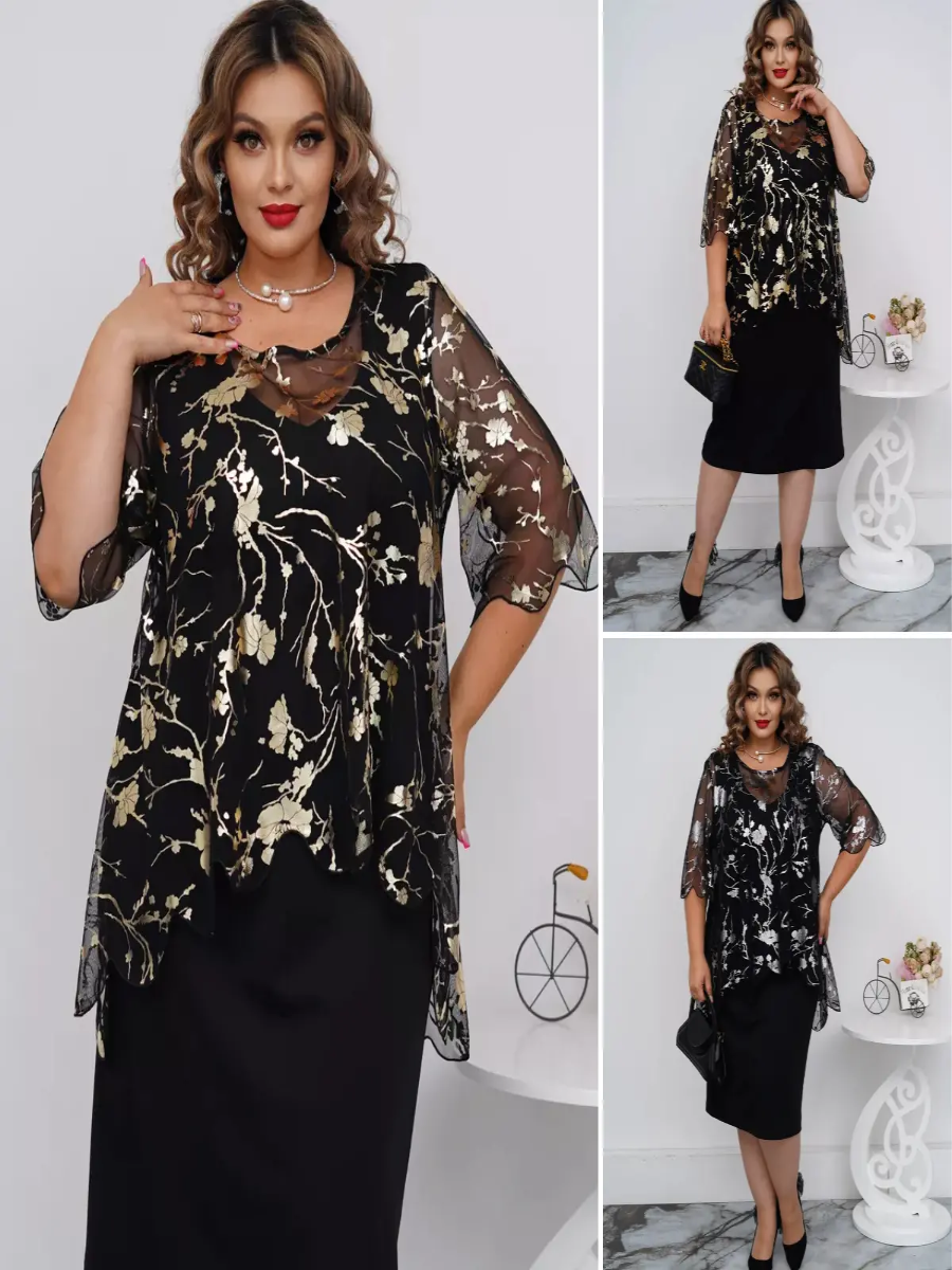 Elegante Damen Bluse mit Blumendruck