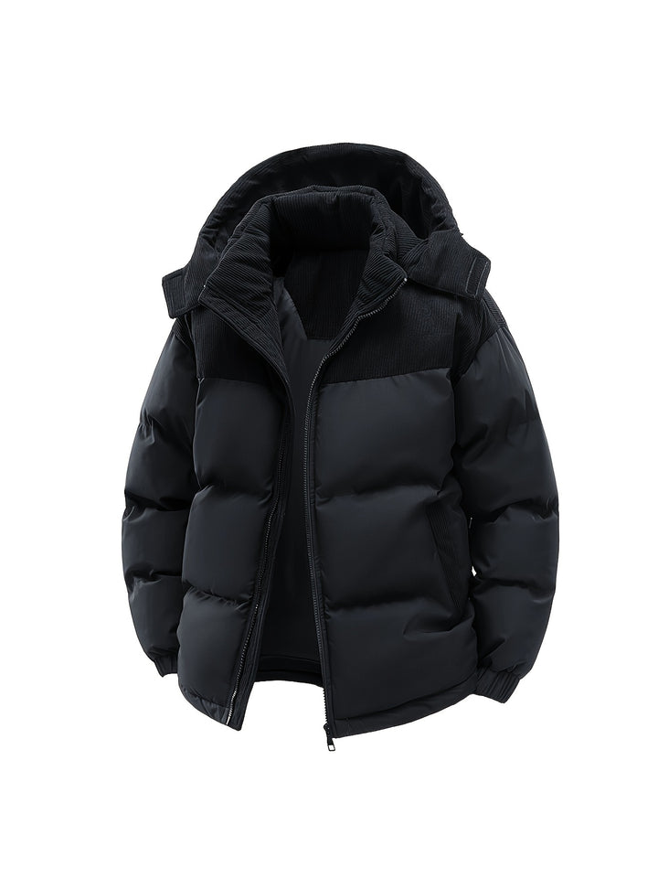 Lässige Damen Steppjacke mit Kapuze