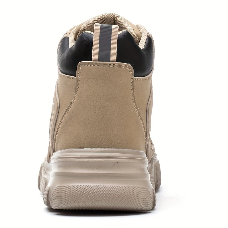 Classic Steel Toe Safety Shoes with Puncture-Resistant Sole