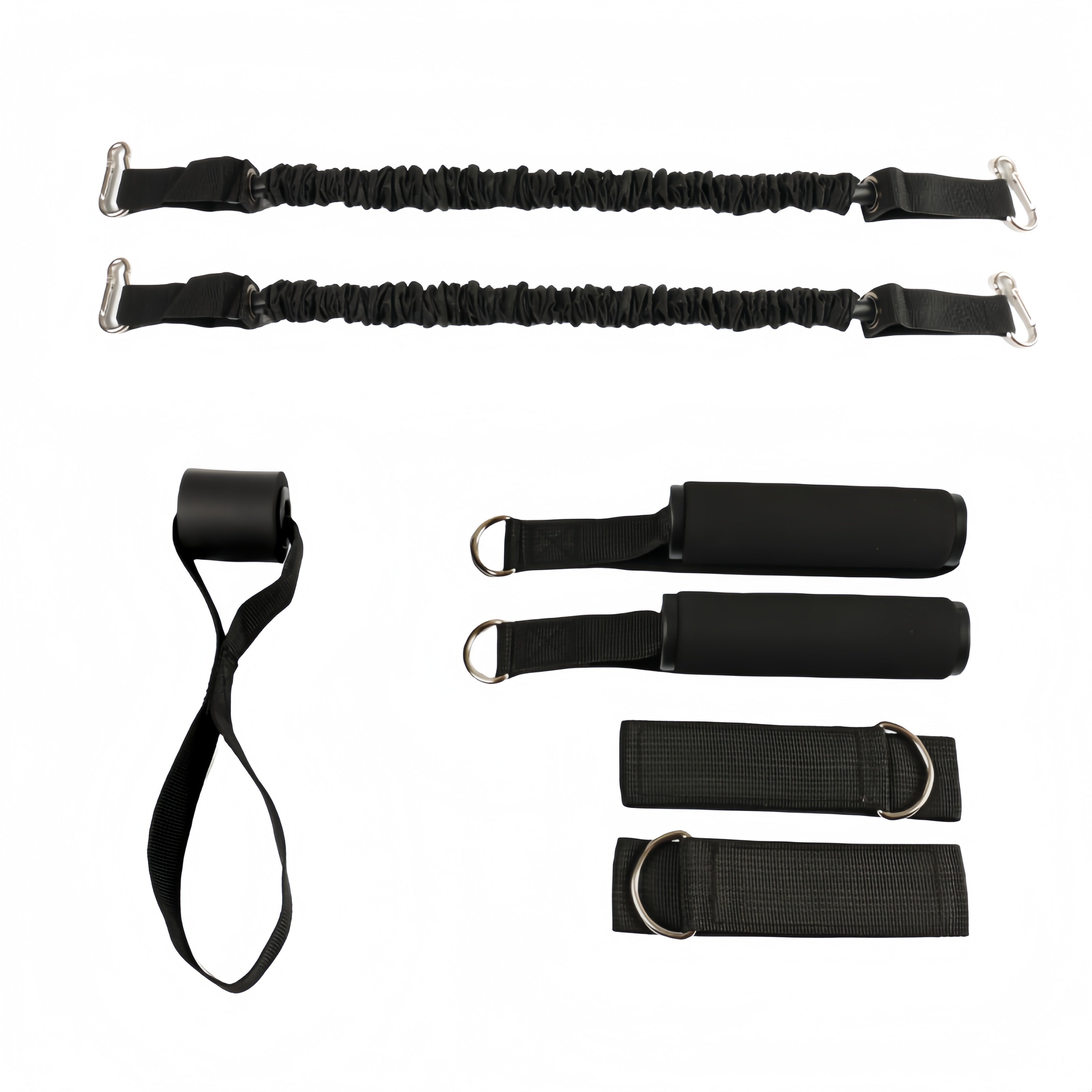 Resistance Bands Set with Foldable Portable Push-Up Bars