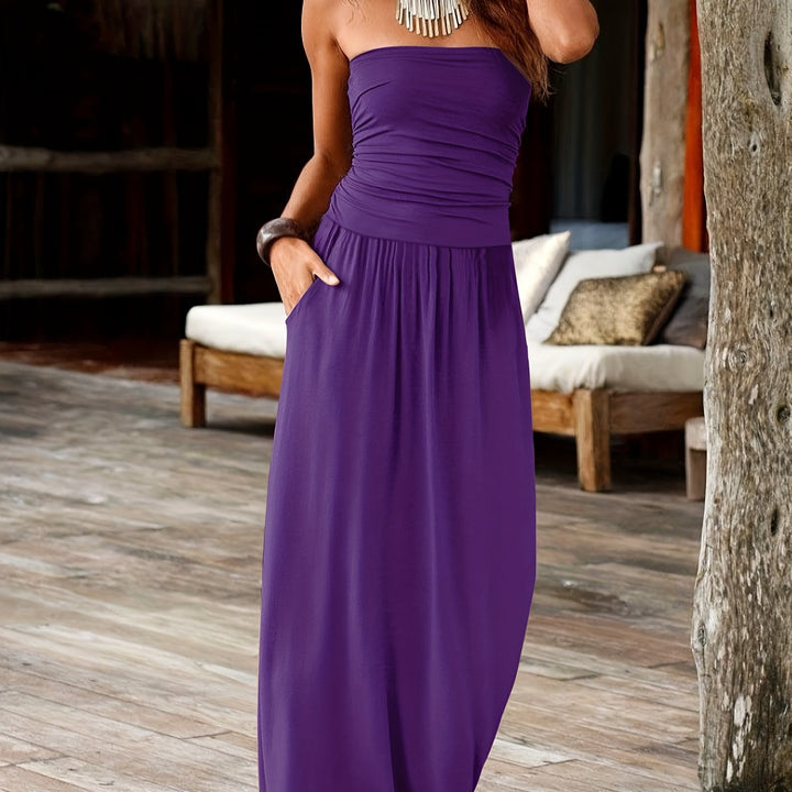 Elegant Damen Maxikleid