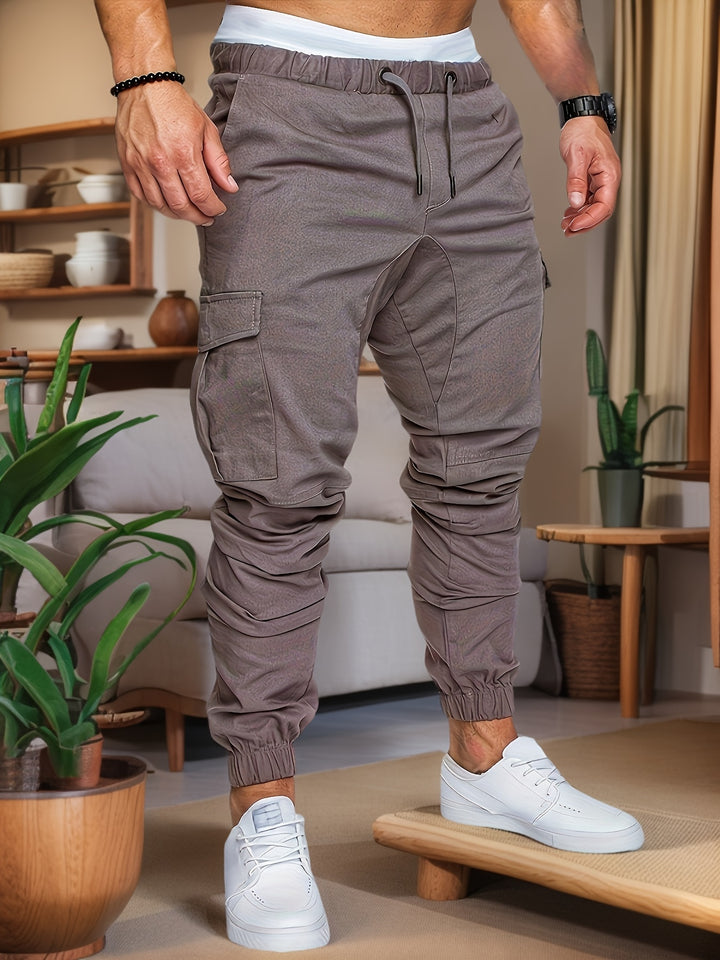 Lässige Herren Cargohose mit Taschen
