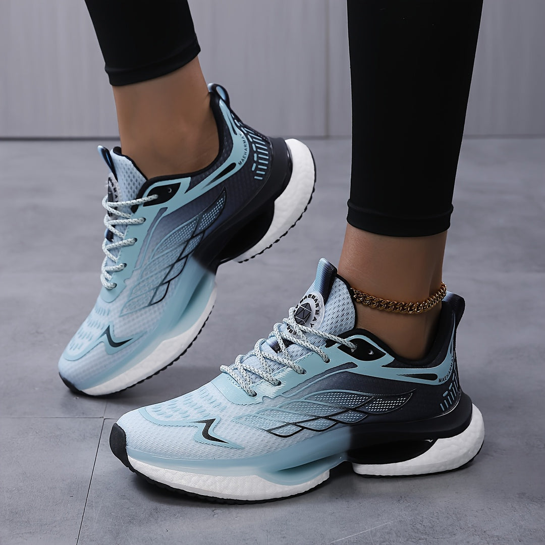 Leichte Atmungsaktive Damen Sneaker mit Rutschfester Sohle