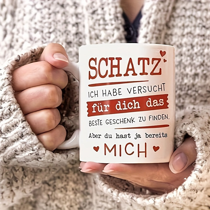 Romantische Keramik Damen Tasse