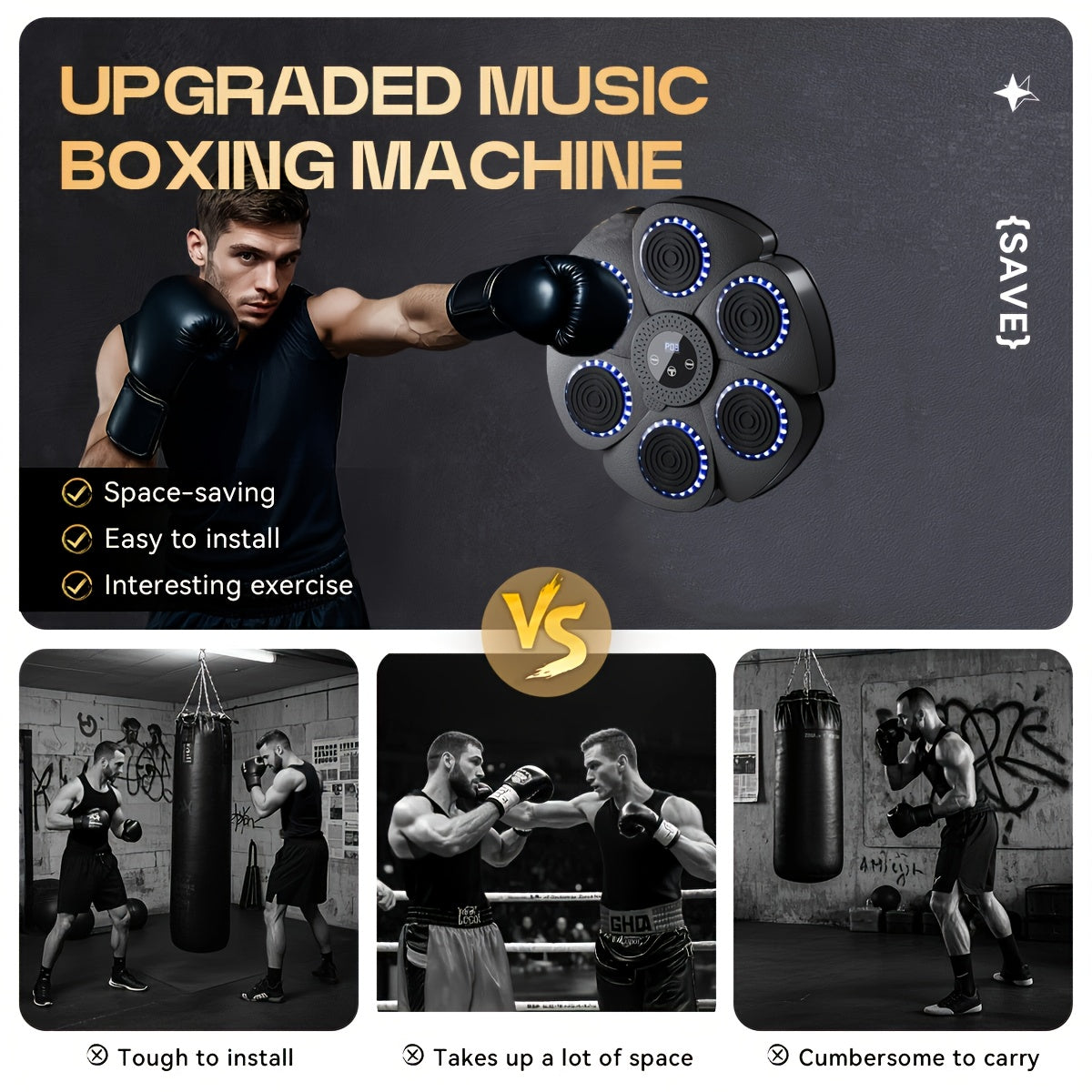 Wall-Mounted Music Box Machine for Home Use