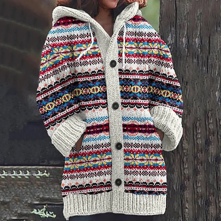 Ella Kuschelige Damen Strickjacke