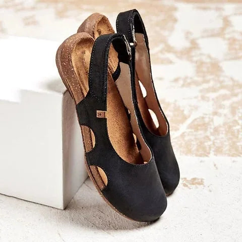Elegante Damen Slingback-Sandalen