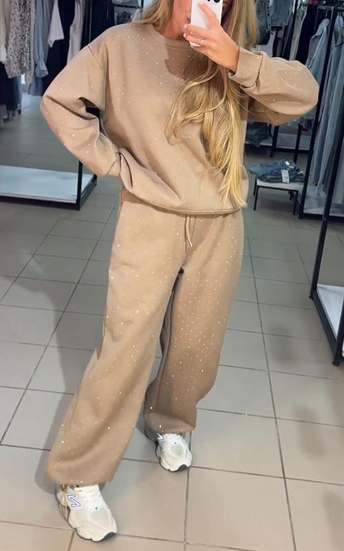 Eleganter Damen Zweiteiler Lang