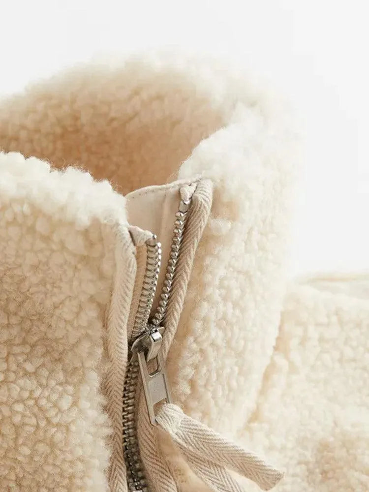 Weicher Damen Teddymantel
