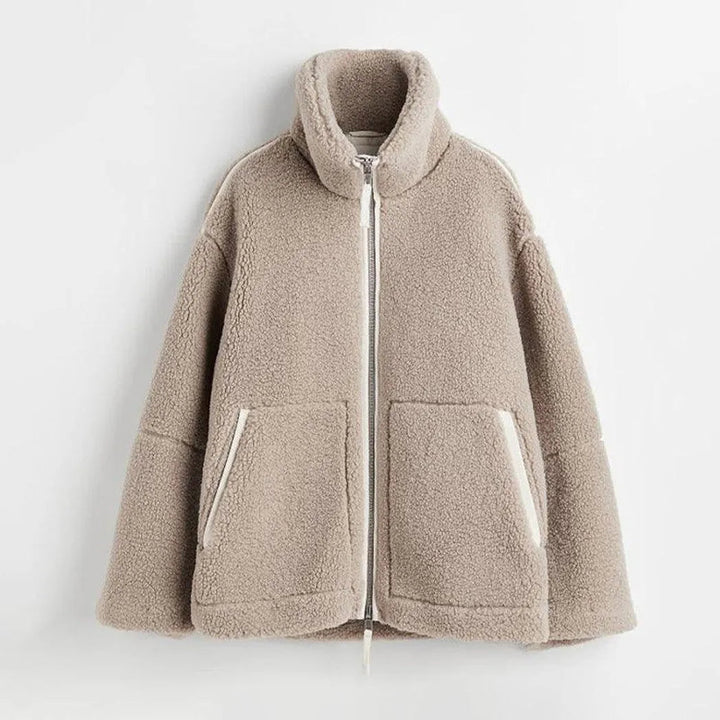 Weicher Damen Teddymantel