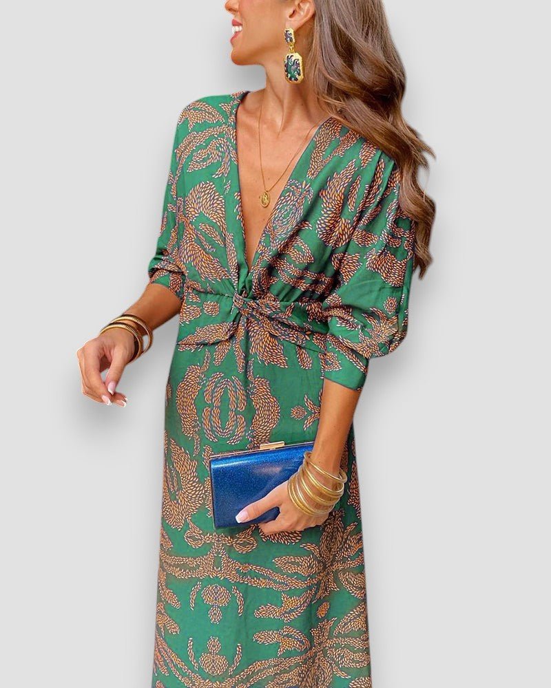 Zeitloses Klassisches Damen Kleid