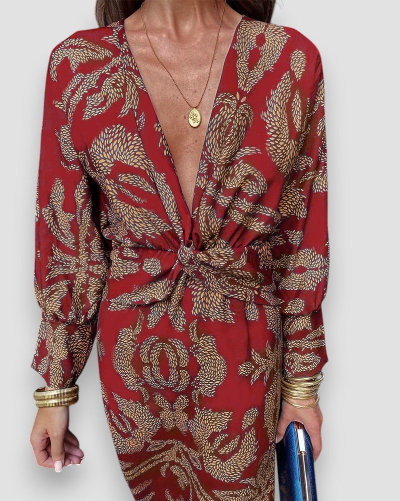 Zeitloses Klassisches Damen Kleid
