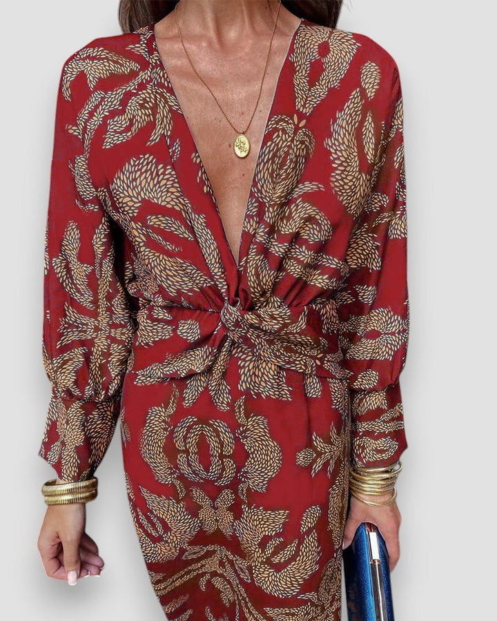 Zeitloses Klassisches Damen Kleid