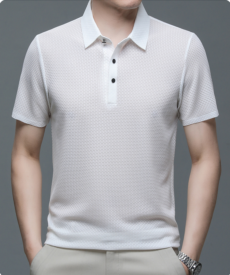 Men's T-Shirt with Buttons