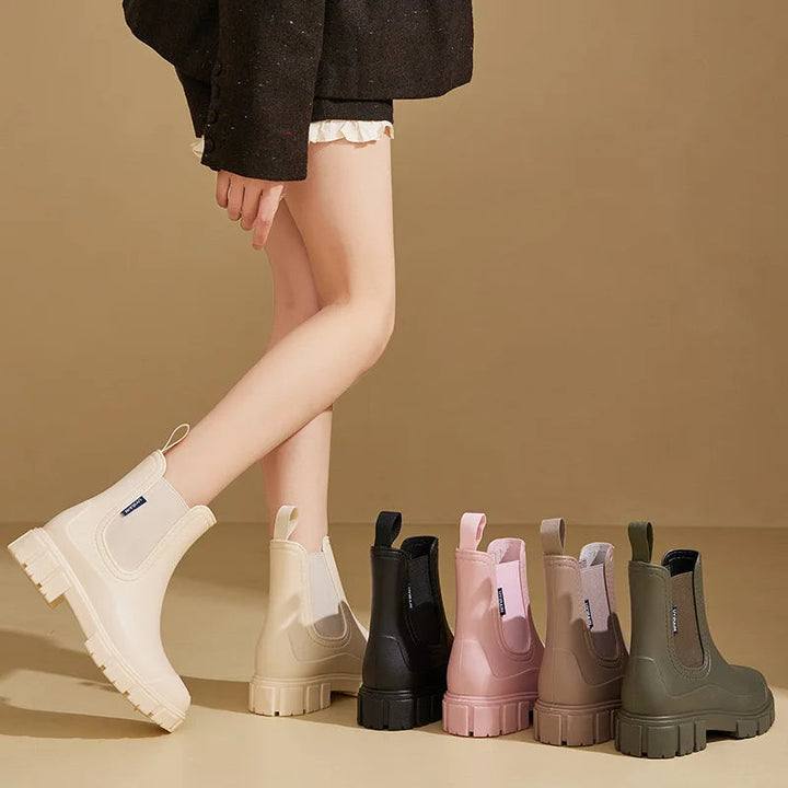 Klassische Damen Chelsea Boots