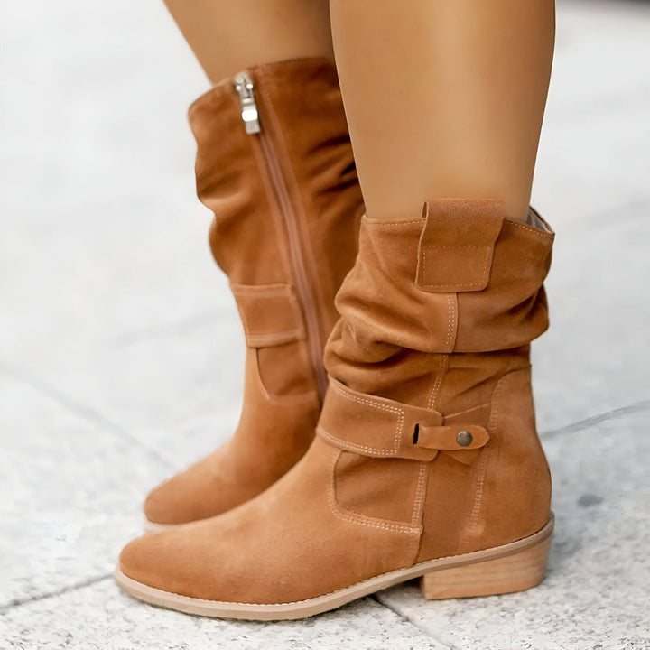 Elegante Bequeme Damen Stiefel