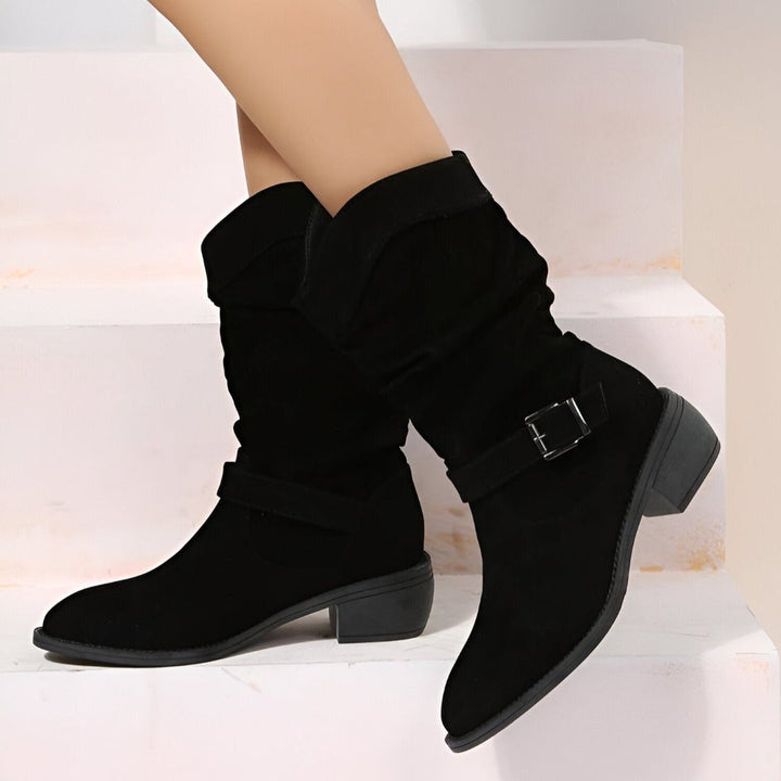 Elegante Bequeme Damen Stiefel