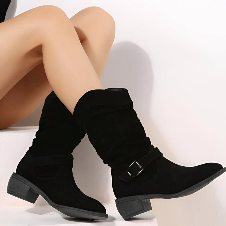 Elegante Bequeme Damen Stiefel
