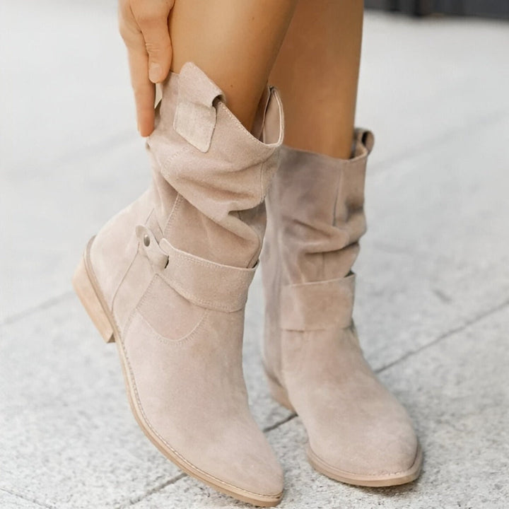 Elegante Bequeme Damen Stiefel