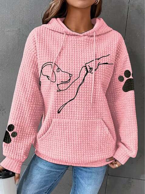 Lina Bequemer Damen Hoodie