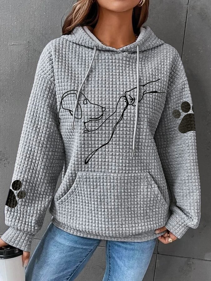 Lina Bequemer Damen Hoodie