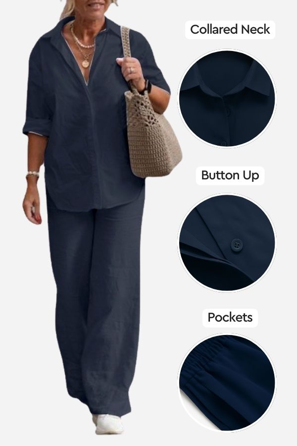 Lässiges Damen Zweiteiler-Set