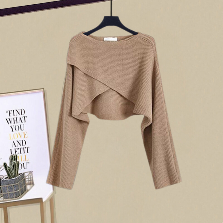 Elegantes Strick Damen Kleiderset