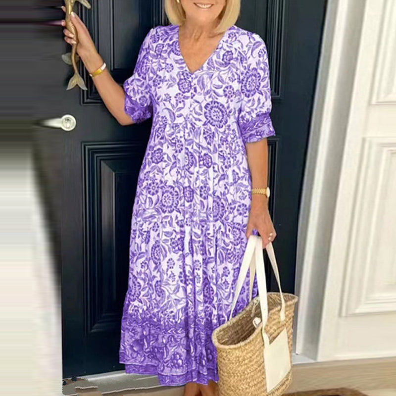 Lässiges locker geschnittenes Damen Kleid