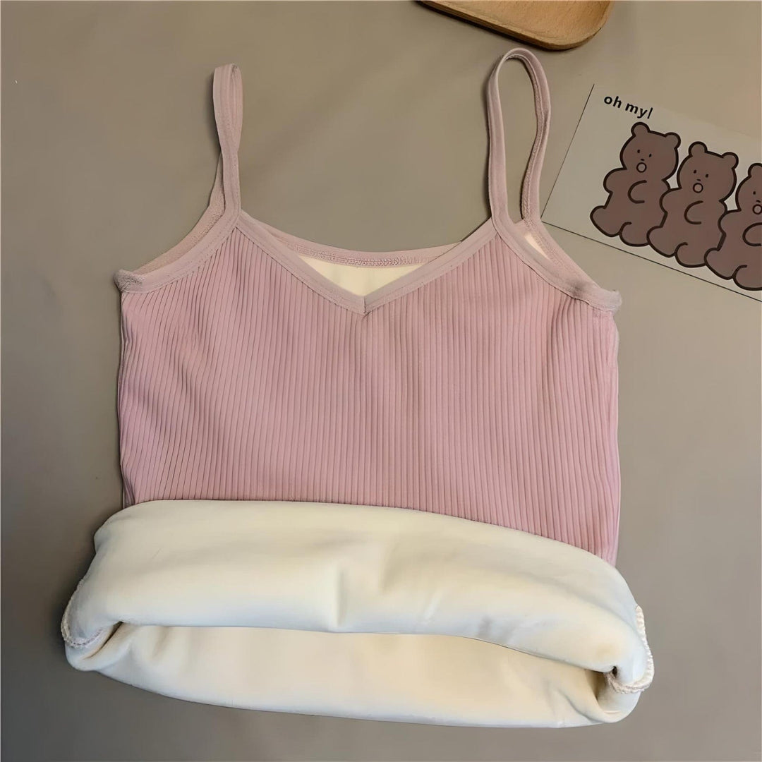 Mélina Kuscheliges Damen Fleece-Top